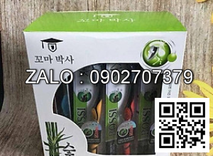Hộp 30 cái bàn chải Hàn Quốc than tre hoạt tính (Kiện 10 hộp)