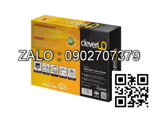 Giấy in A4 Bãi Bằng CleverUp 80 Gsm