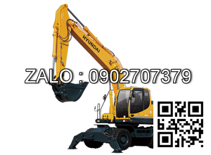 Máy xúc đào bánh lốp Hyundai R210W-9S