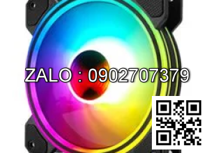 Fan Case Coolmoon K2 Led RGB (Tự Chuyển Màu) Ko Cần Hub