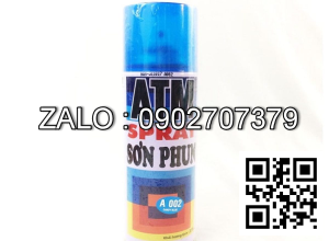 Sơn xịt xe máy atm a002 màu xanh candy