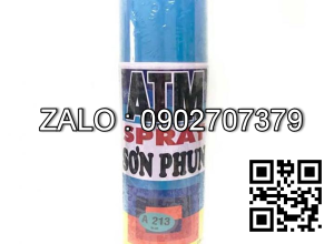 Sơn xịt atm a213 màu xanh da trời