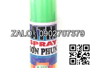 Sơn xịt atm a223 xanh ngọc