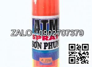 Sơn xịt atm a226 màu cam