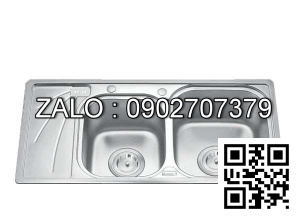 Chậu rửa bát inox Sơn Hà S79 (750x395x165 mm)