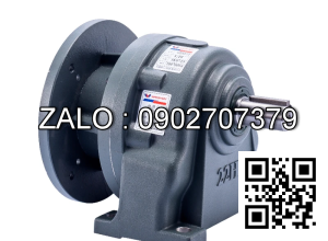 Hộp giảm tốc WANSHSIN mặt bích 1 HP 750W đầu cốt lòi 50mm , tỉ số truyền 210-1800