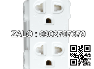 Ổ cắm đôi 3 chấu có màn che Panasonic