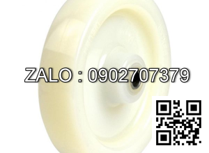 Bánh Xe Nhựa Trắng Phi 150Mm, 200Mm