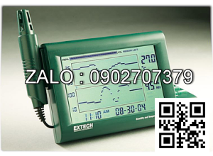 Bộ ghi dữ liệu có hiện thị đồ thị Extech RH520A-240