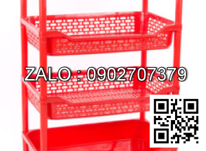 Kệ Chén Lớn Duy Tân 4 Tầng- Kích Thước 63.5 X 40 X 105 Cm