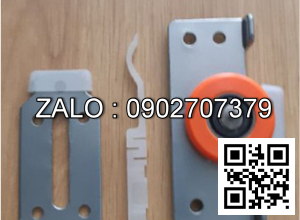 Bánh xe lùa tủ áo tăng chỉnh màu cam