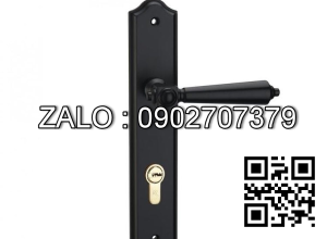 Khóa cửa tay gạt Vickini 35117.102 OBP đen mờ 2 đầu chìa