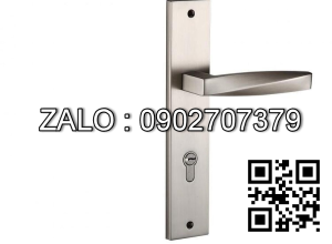 Khóa cửa tay gạt Vickini 35540.102 CP crom bóng ruột 2 đầu chìa