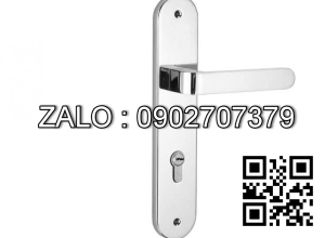 Khóa cửa nẹp Vickini 35121.102 CP crom bóng 2 đầu chìa