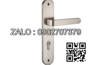 Khóa cửa nẹp Vickini 35121.102 MSN ken xước mờ 2 đầu chìa