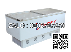 Tủ đông Sanaky VH-899K mặt kính phẳng 800L