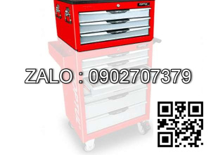 Tủ đồ nghề 3 ngăn màu đỏ TOPTUL 104 chi
tiết GCAZ0033
