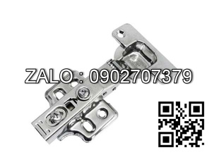 Bản lề giảm chấn inox 304 Ivan 01618.002 cong vừa