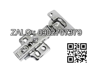 Bản lề giảm chấn inox 304 Ivan 01618.003 cong nhiều