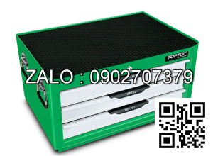 Tủ đồ nghề 3 ngăn màu xanh TOPTUL 157 chitiết New-pro line GCAZ0036