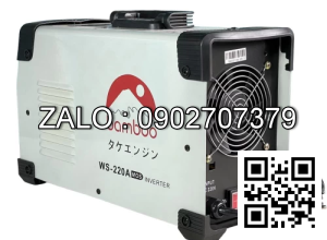 Máy Hàn 2 Chức Năng Inverter BAMBOO BmB WS 220A TIG + QUE (Linh Kiện Mosfet Nhật)