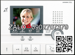 Chuông cửa có hình IP GT-2C-L-GD: Màn hình chủ , màu vàng, trợ thính