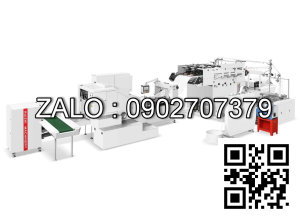 MÁY LÀM TÚI GIẤY ĐÁY VUÔNG CÓ QUAI TỰ ĐỘNG TỐC ĐỘ CAO RZFD – 330T