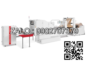 MÁY LÀM TÚI GIẤY ĐÁY VUÔNG CÓ QUAI TỰ ĐỘNG TỐC ĐỘ CAO RZFD – 450B