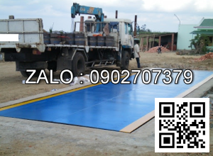 Cân xe tải sàn nổi 40, 60, 80, 100 tấn