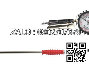 Tay bơm lốp xe tải có đồng hồ