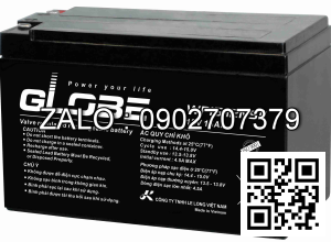 Ắc Quy Globe - Bình Ắc Quy 12V Globe