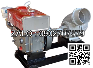 Máy bơm nước đầu nổ D20 đề nổ mát gió