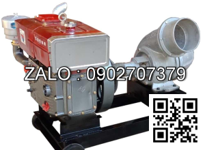 Máy bơm nước đầu nổ D10 mát gió