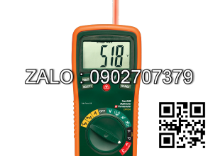 Đồng hồ vạn năng + đo nhiệt độ IR Extech EX470