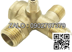 Co Điếu Ren Trong ,Ren Ngoải Phi 34 - Co Ống Điếu Inox 304