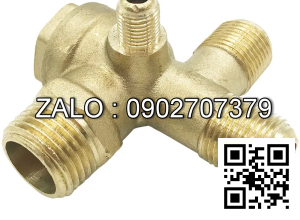 Co Điếu Ren Trong ,Ren Ngoải Phi 42Mm - Co Ống Điếu Inox 304