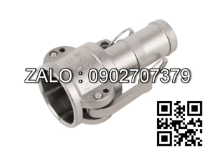 Camlock D Đầu Cái Ren Trong Inox 304-Khớp Nối Calock D Đầu Cái Ren Trong Inox 304 Giá Rẻ