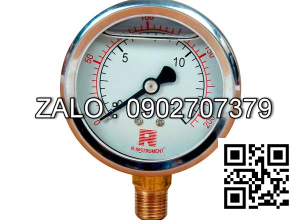 Đồng Hồ Áp Lực Có Dầu Hiệu Gb ( France )