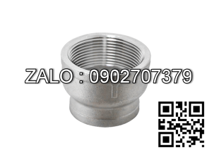 Bầu Ren Inox 304 - Bầu Giảm Ren 34Mm - 21Mm