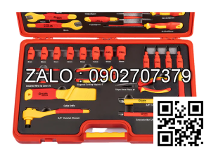 Bộ dụng cụ cách điện 1000V 39 chi tiết SATA AE9102