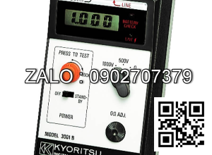 Đo điện trở cách điện KYORITSU 3001B, K3001B