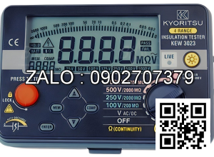 Đo điện trở cách điện KYORITSU 3023, K3023