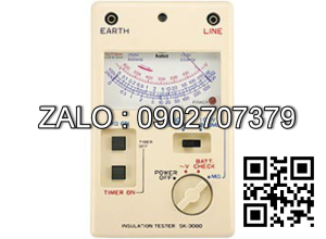 Đồng hồ đo điện trở cách điện SK-3000