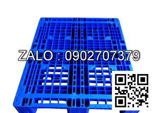 Pallet nhựa một mặt bông L900xW1100xH50
