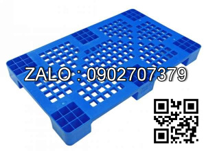Pallet nhựa một mặt bông L1100 x W1100 x H120mm