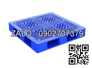 Pallet nhựa hai mặt bông