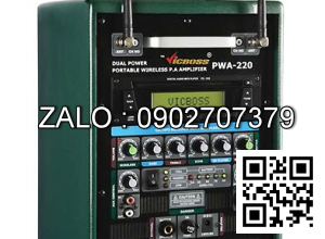 Thiết bị âm thanh di động không dây Vicboss PWA 6300