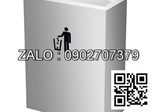 THÙNG RÁC INOX CHỮ NHẬT