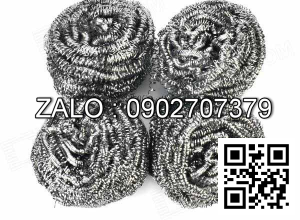 Cước sắt cán nhựa ngắn cọ xoong nồi niêu, chảo (Kiện 240 cái)