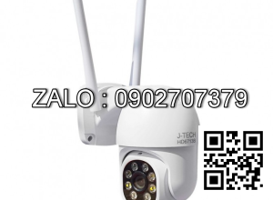 CAMERA WIFI IP J-TECH HD6713B (2MP, XOAY, SMART LIGHT)